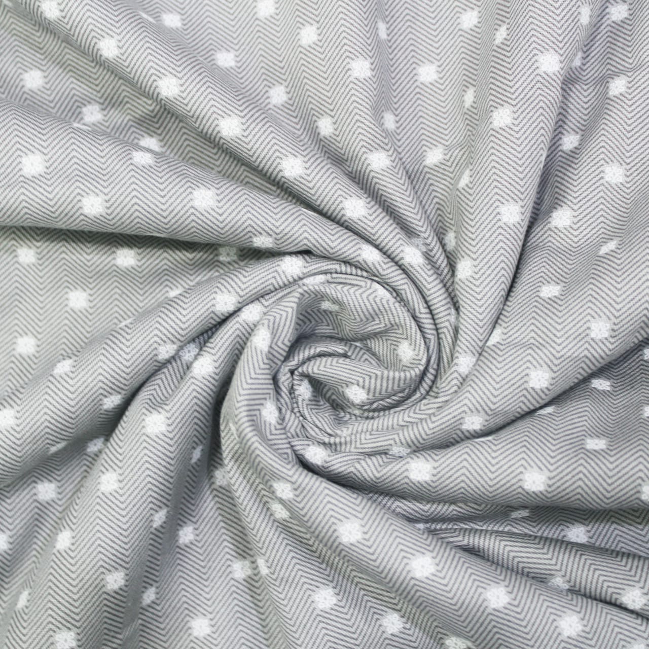 Pearl Texture Floral Print 300TC Cotton Dohar Comforter In Silver At Best Prices