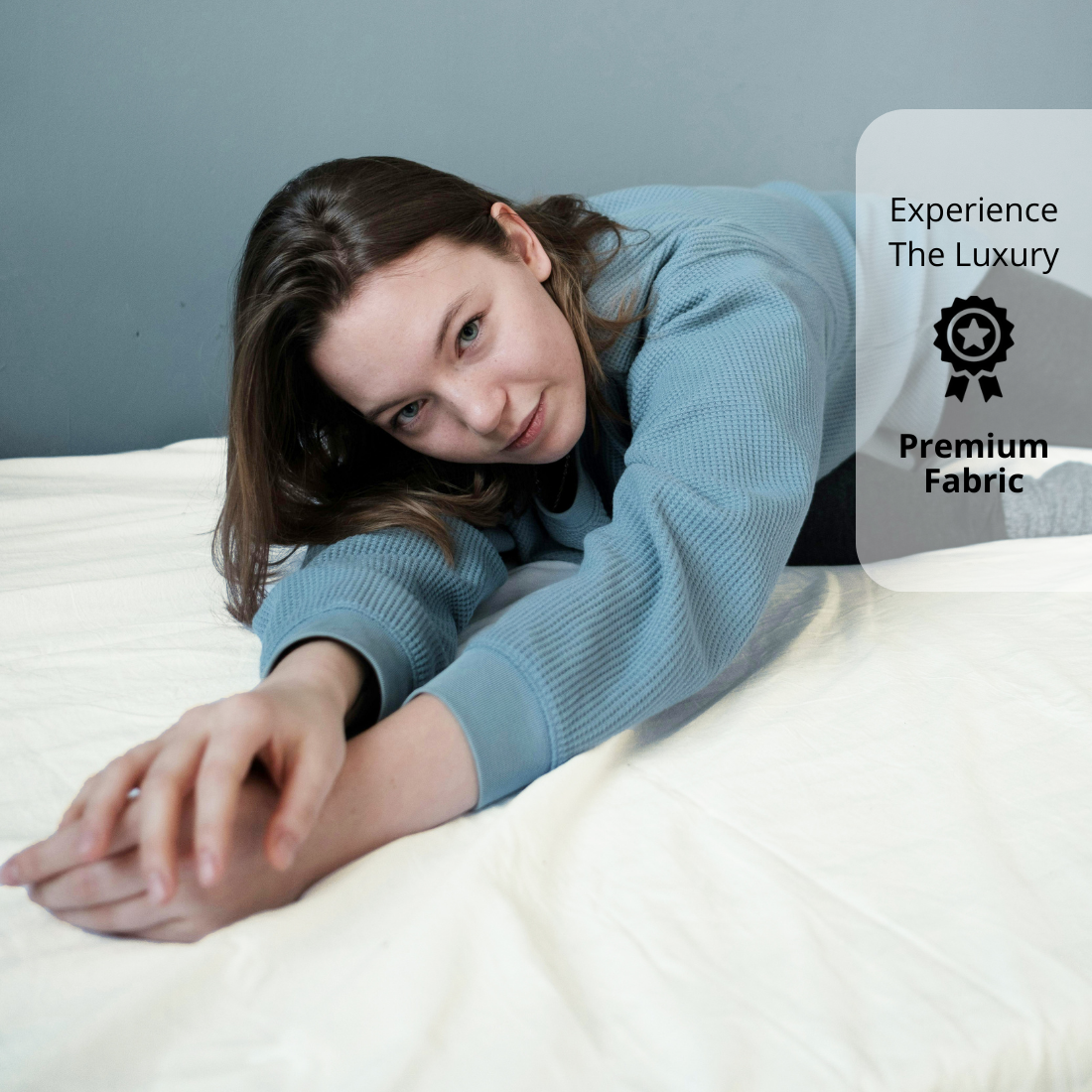 Plain Cotton Satin 400 TC Fitted Bedsheet 