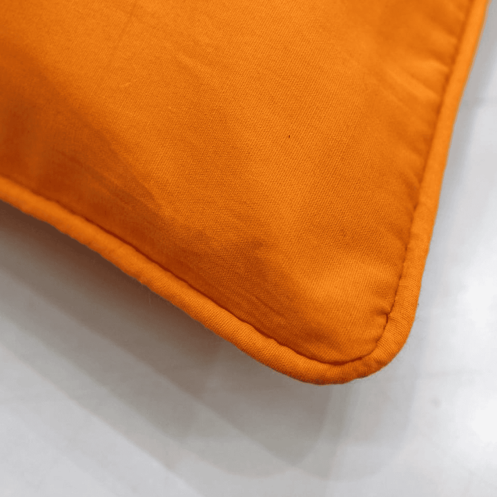 Plain Cotton Decorative Cushion Cover in Red online at best prices