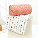 IRIS Designer Border Cotton Reversible Dohar, Peach