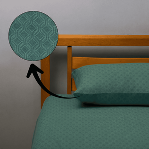 cotton satin fitted bedsheet