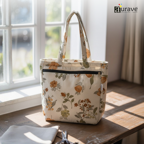 Premium Cotton Lightweight Eco-Friendly Shopper/Tote Bag, Mustard