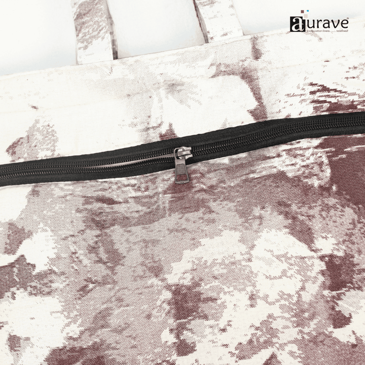 Close-up of Shopper/Tote Bag, Rust
