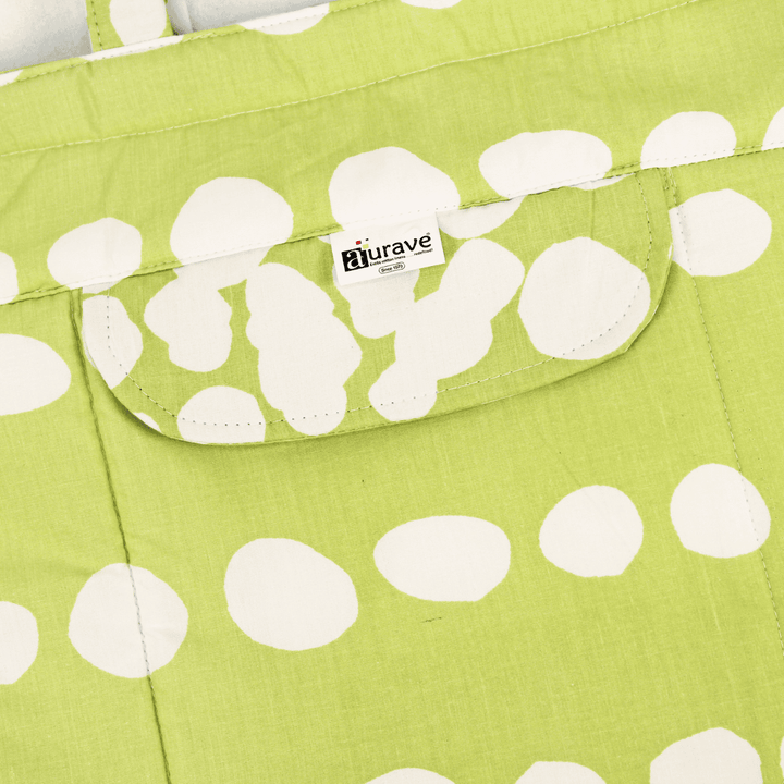 Full View Shopper/Tote Bag, Green
