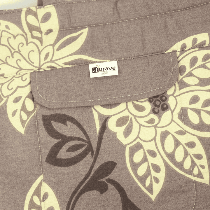 Full View Cotton  Shopper/Tote Bag Coffee