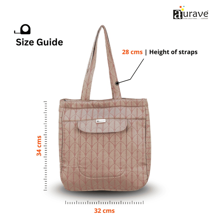 Shopper/Tote Bag, Magenta  Size Guide 