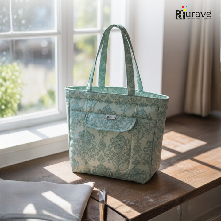 Cotton Lightweight Eco-Friendly Shopper/Tote Bag, Blue