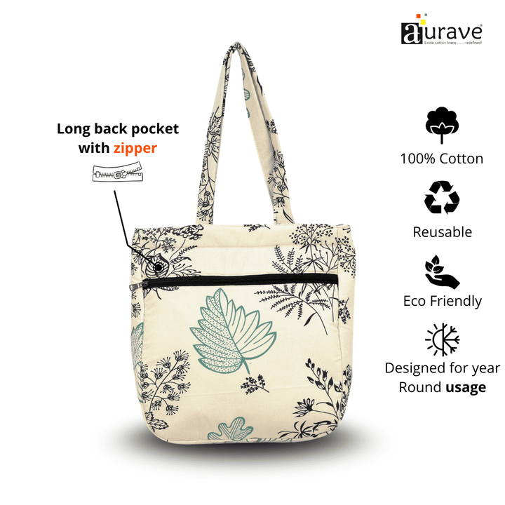 Lightweight Eco-Friendly Shopper/Tote Bag, Aqua