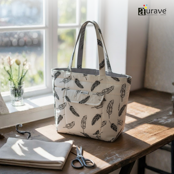 Premium Cotton Lightweight Eco-Friendly Shopper/Tote Bag, White