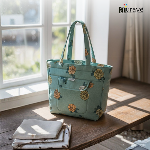 Lightweight Eco-Friendly Shopper/Tote Bag, Green