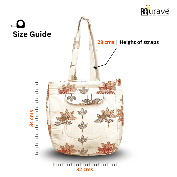 Shopper/Tote Bag, Multicolor size guide 