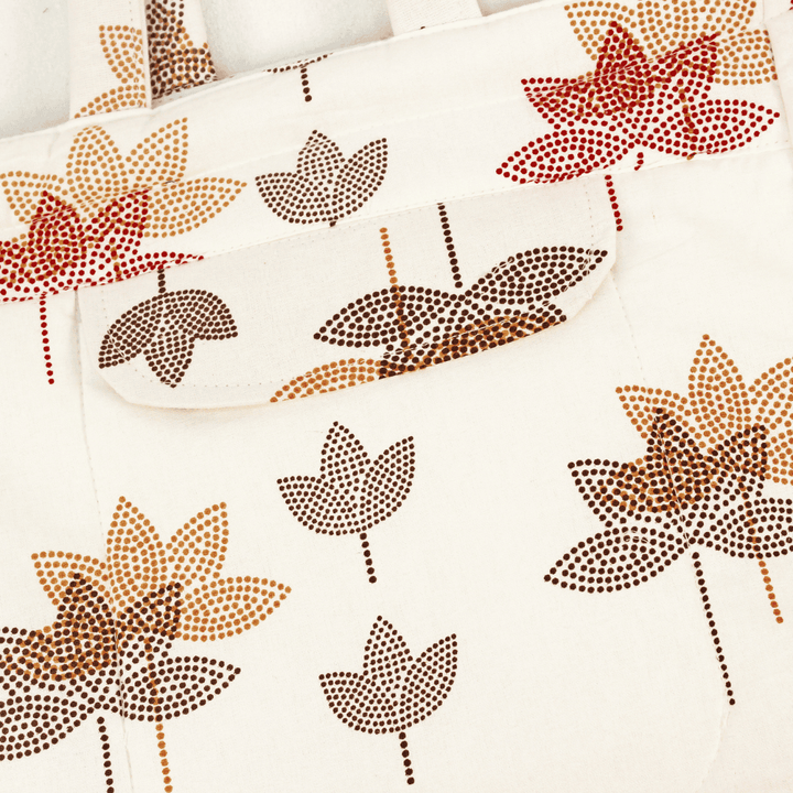 Full Design Cotton Lightweight Eco-Friendly Shopper/Tote Bag, Multicolor