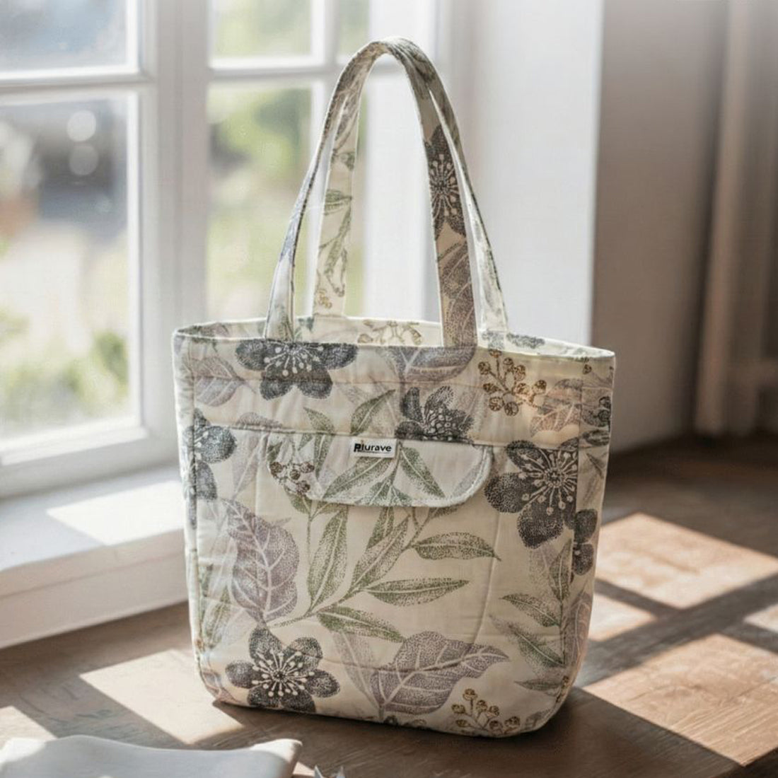 Premium Cotton Lightweight Eco-Friendly Shopper/Tote Bag, Grey