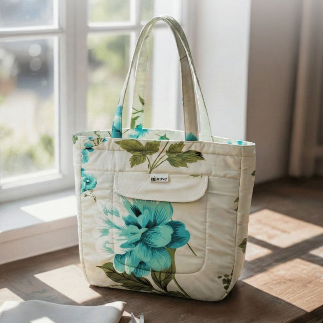 Premium Cotton Lightweight Eco-Friendly Shopper/Tote Bag, Multicolor