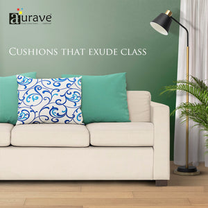 Printed Floral Cotton Cushion Cover 