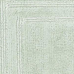 Close-up of  Luxury Reversible Cotton Bathmat, Pista