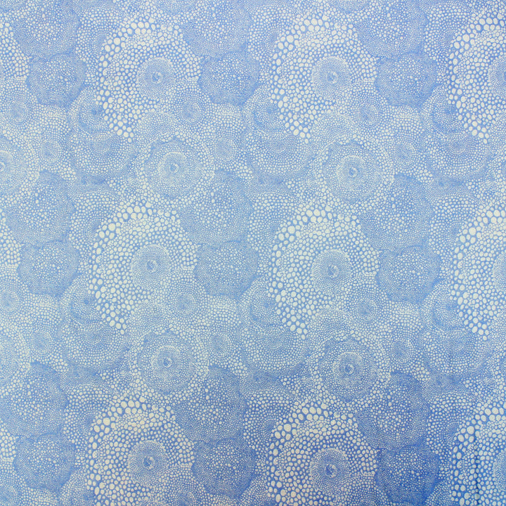 Riva Floral Cotton Dohar, Blue 