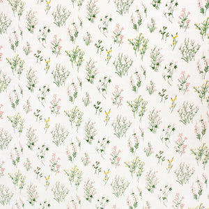Full View Riva Floral Cotton Dohar, Peach design