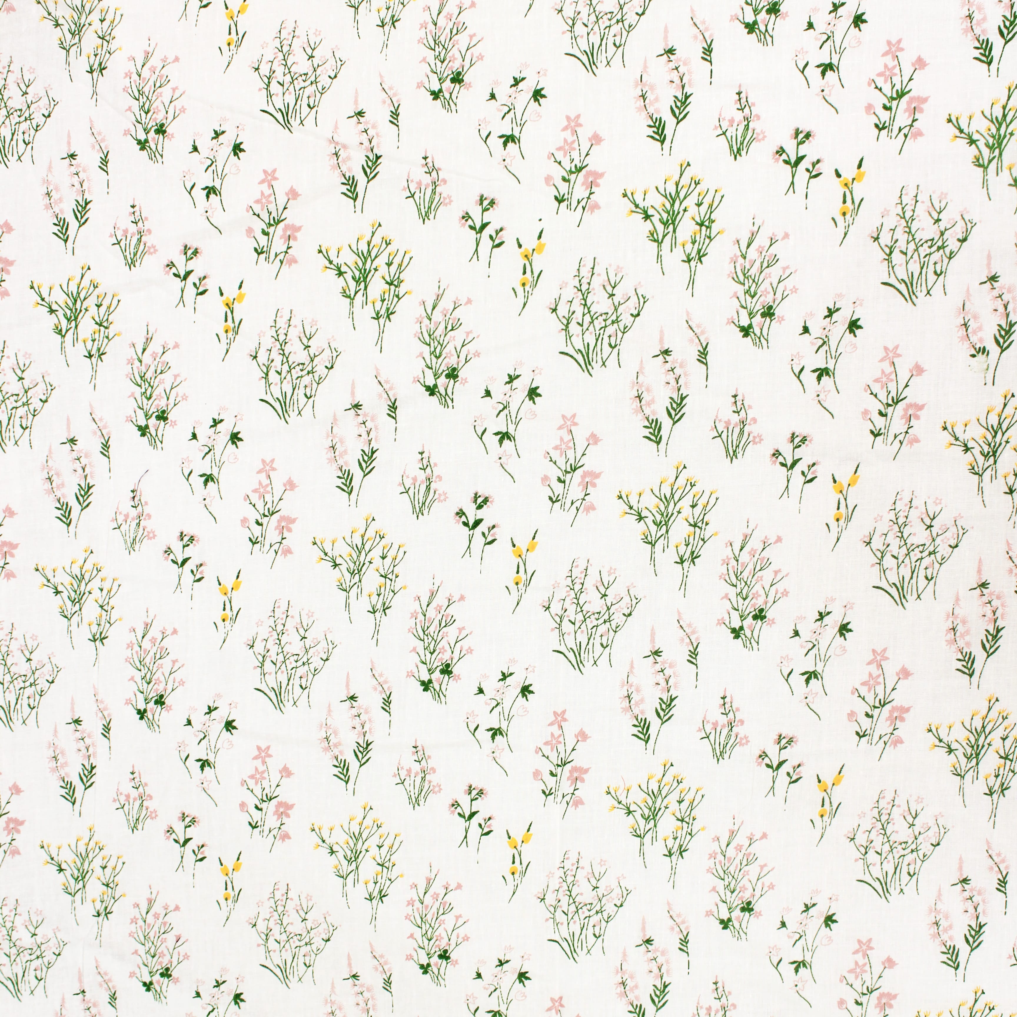 Full View Riva Floral Cotton Dohar, Peach design