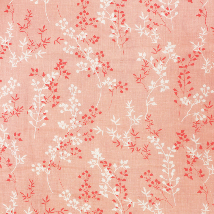 Full View Riva Floral Cotton Dohar, Magenta Design 