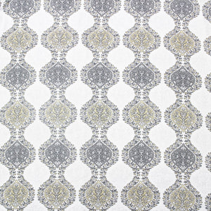 Soft Riva Damask Print Grey Cotton Dohar Online At Best Prices