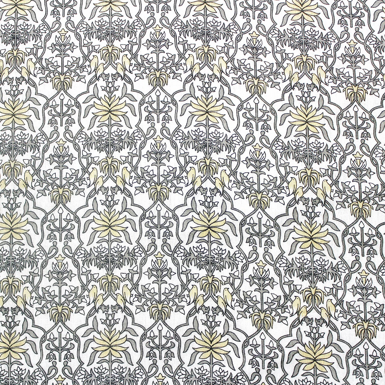Soft Riva Damask Print Grey Cotton Dohar Online At Best Prices