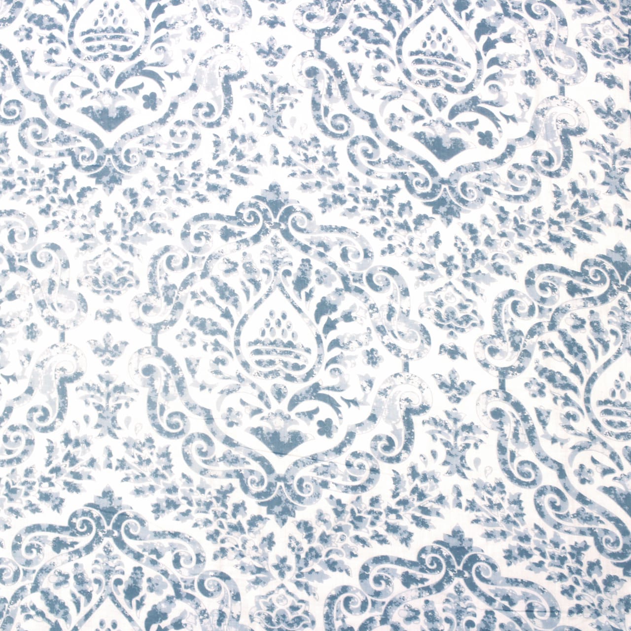 Soft Riva Floral Print Blue Cotton Dohar Online At Best Prices