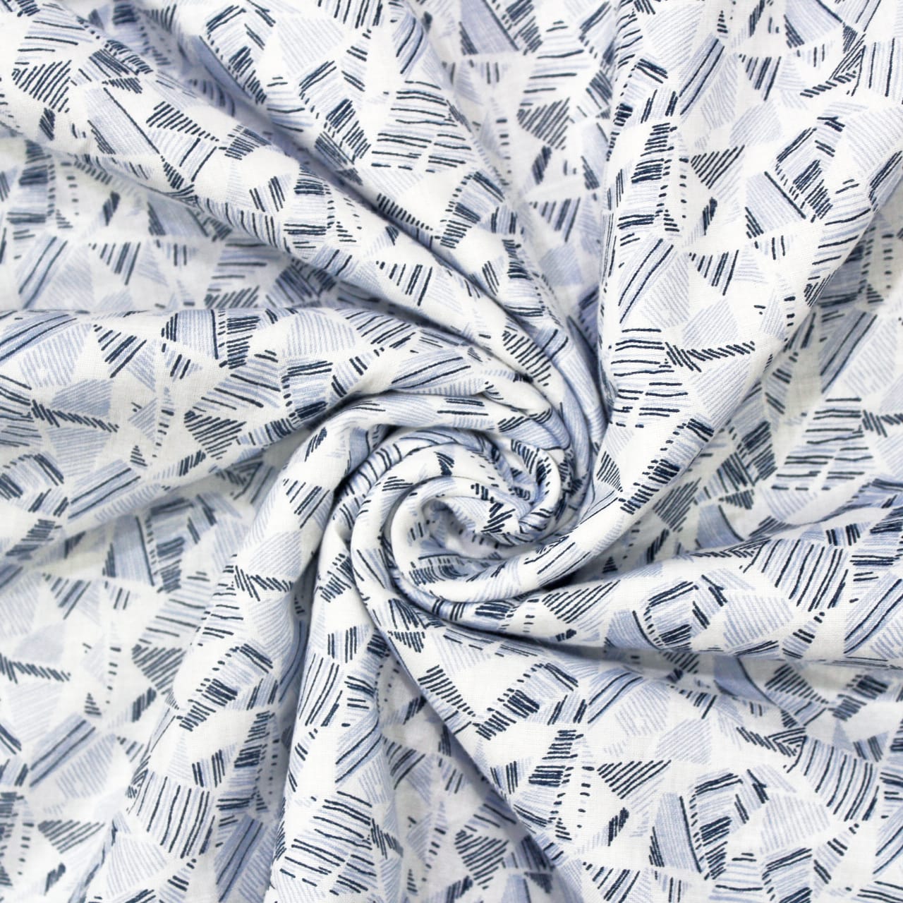 Soft Riva Floral Print Blue Cotton Dohar Online At Best Prices