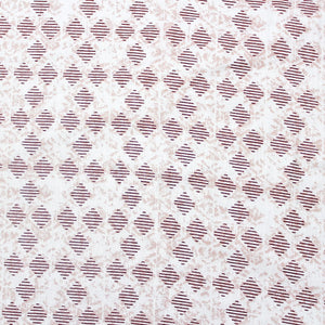 Soft Riva Floral Print Brown Cotton Dohar Online At Best Prices