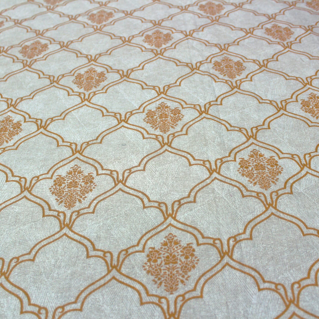 Full  View Riva Floral Cotton Dohar Design 