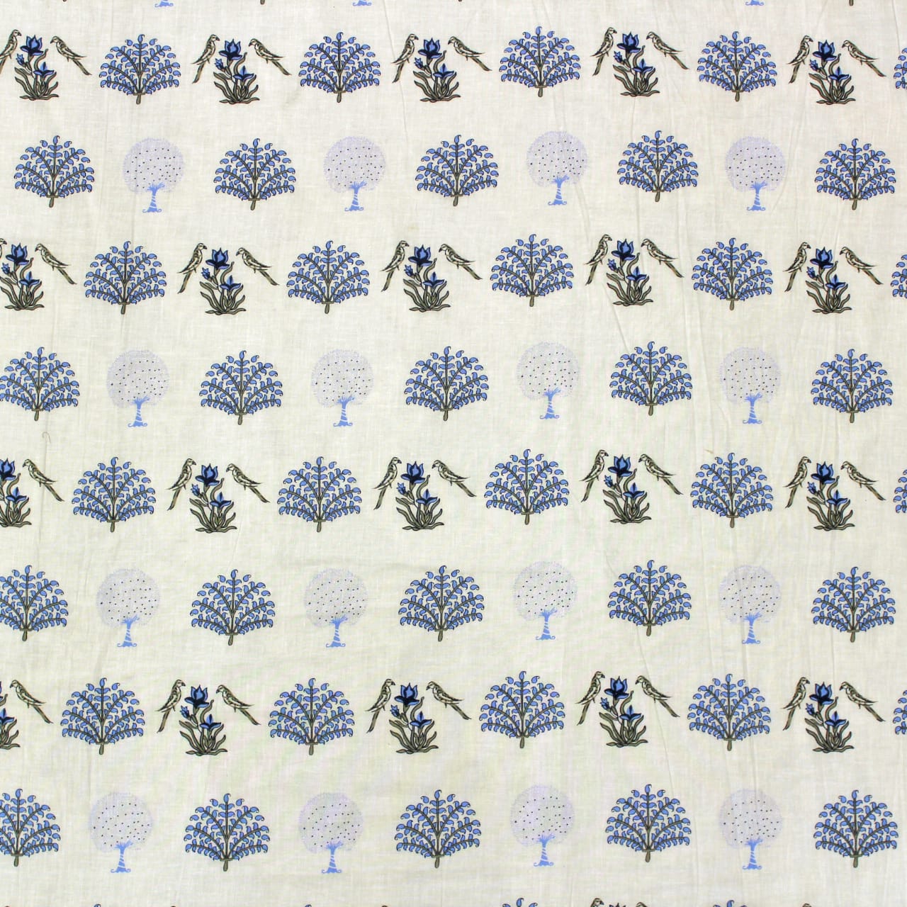 Close Up view Riva Floral Cotton Dohar Design 