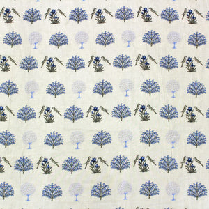 Close Up view Riva Floral Cotton Dohar Design 