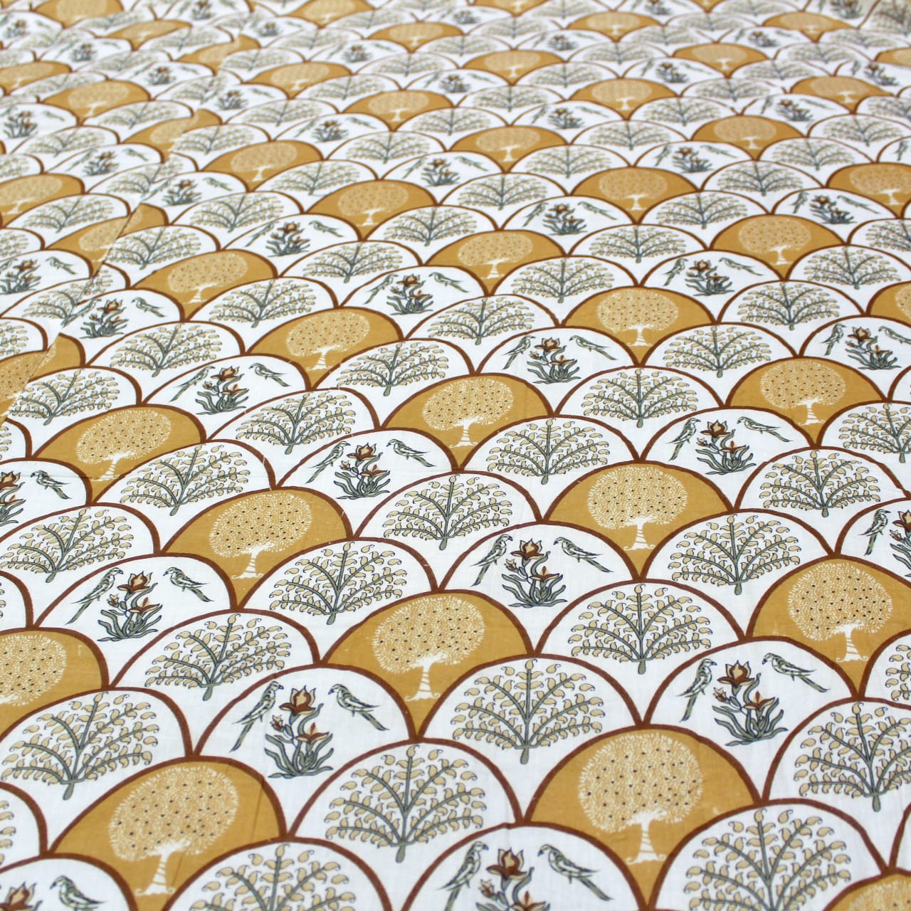 Full View Riva Floral Cotton Dohar Design 