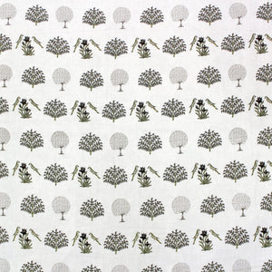 Close up Riva Floral Cotton Dohar Design 