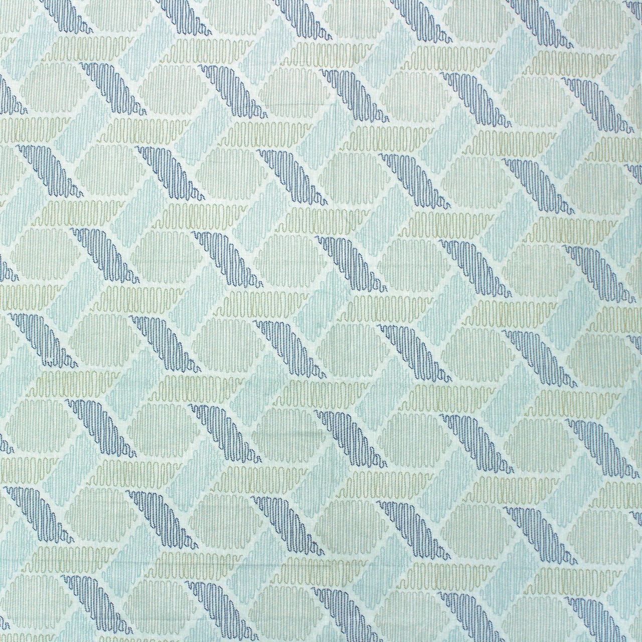 Close up Riva Floral Cotton Dohar Design 