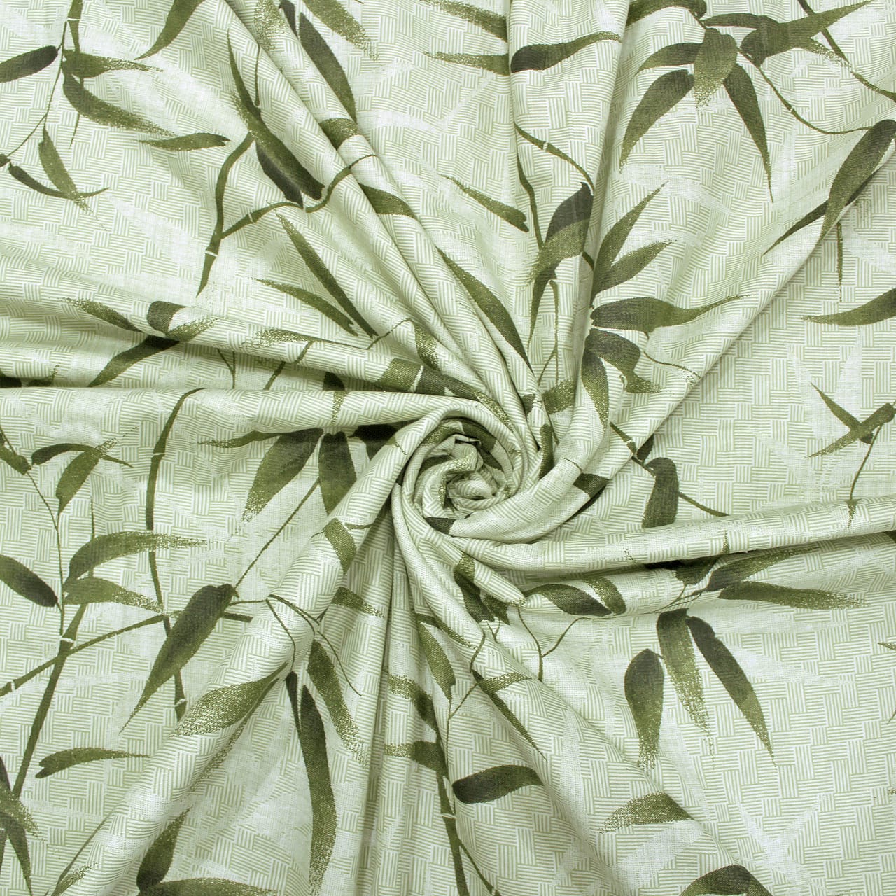 Riva Floral Cotton Dohar, Green