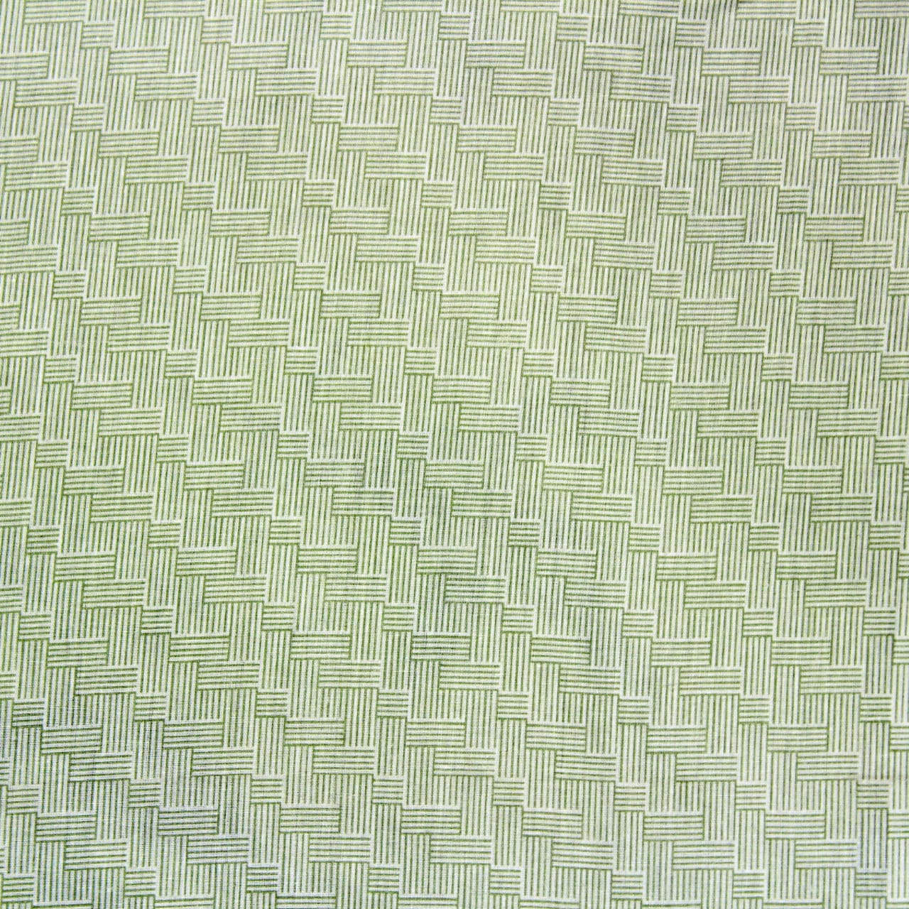 Riva Floral Cotton Dohar, Green Design 