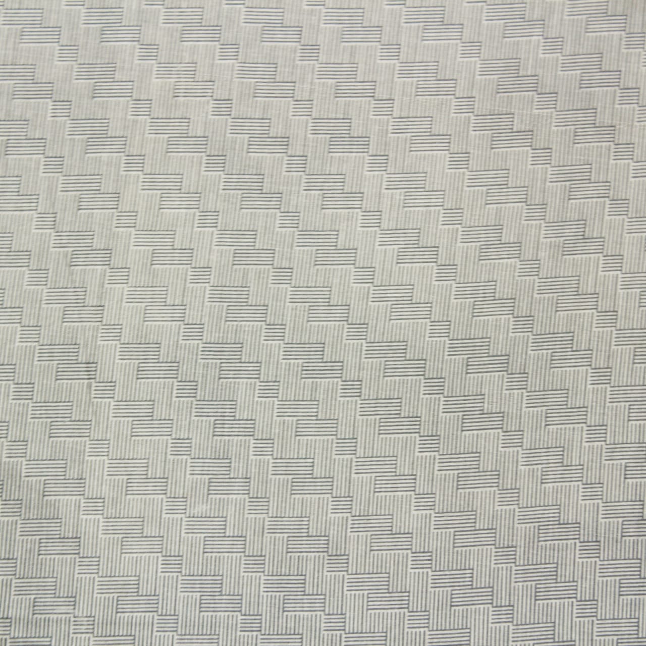 Riva Floral Cotton Dohar, Grey 