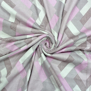 Riva Floral Cotton Dohar, Magenta Design 
