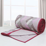Riva Floral Cotton Dohar, Magenta 