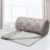Riva Floral Cotton Dohar, Peach