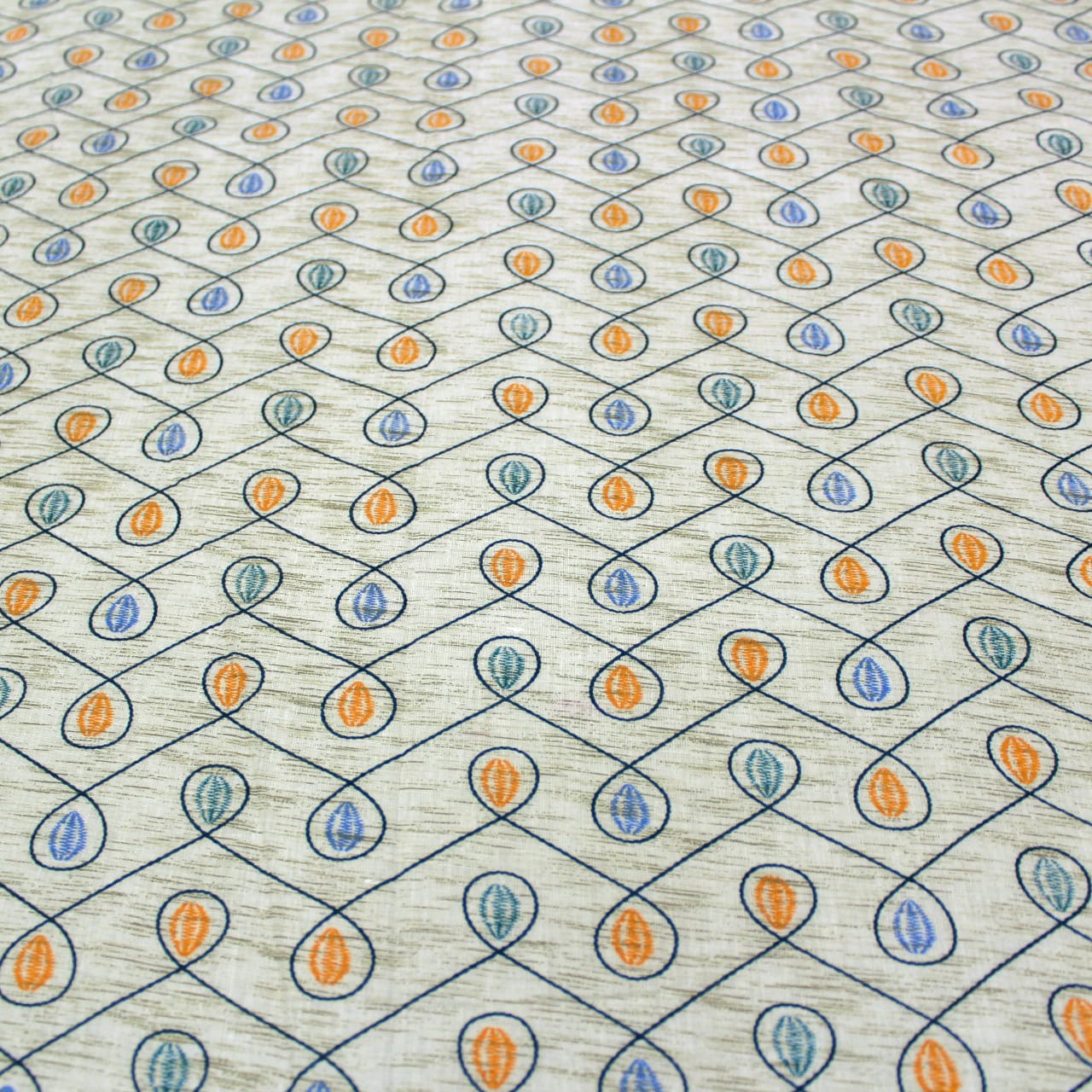 Full View Riva Floral Cotton Dohar Design 