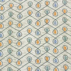 Close up view Riva Floral Cotton Dohar  Design 