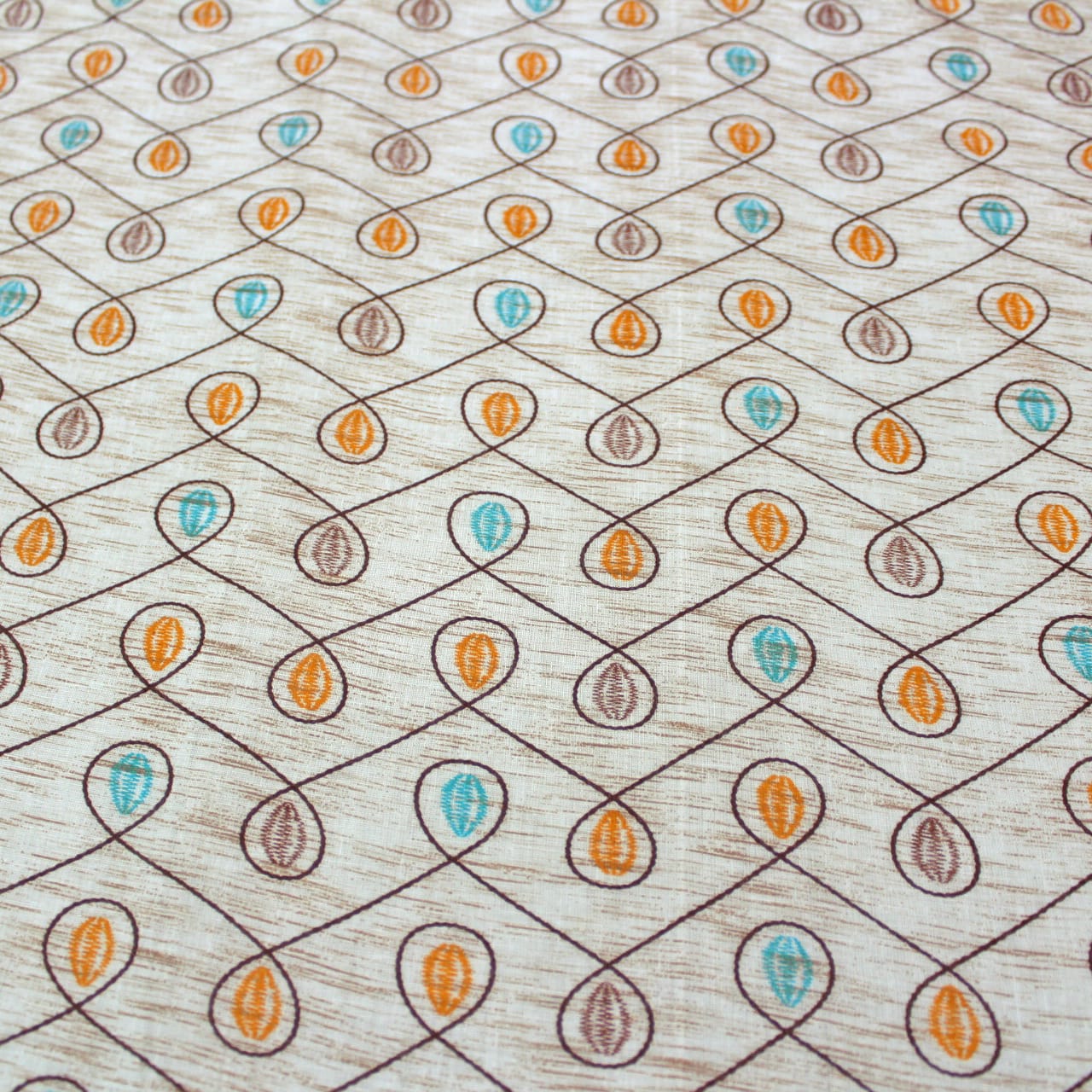 Full View Riva Floral Cotton Dohar Design 