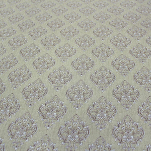 Full View Riva Floral Cotton Dohar, Brown Design 
