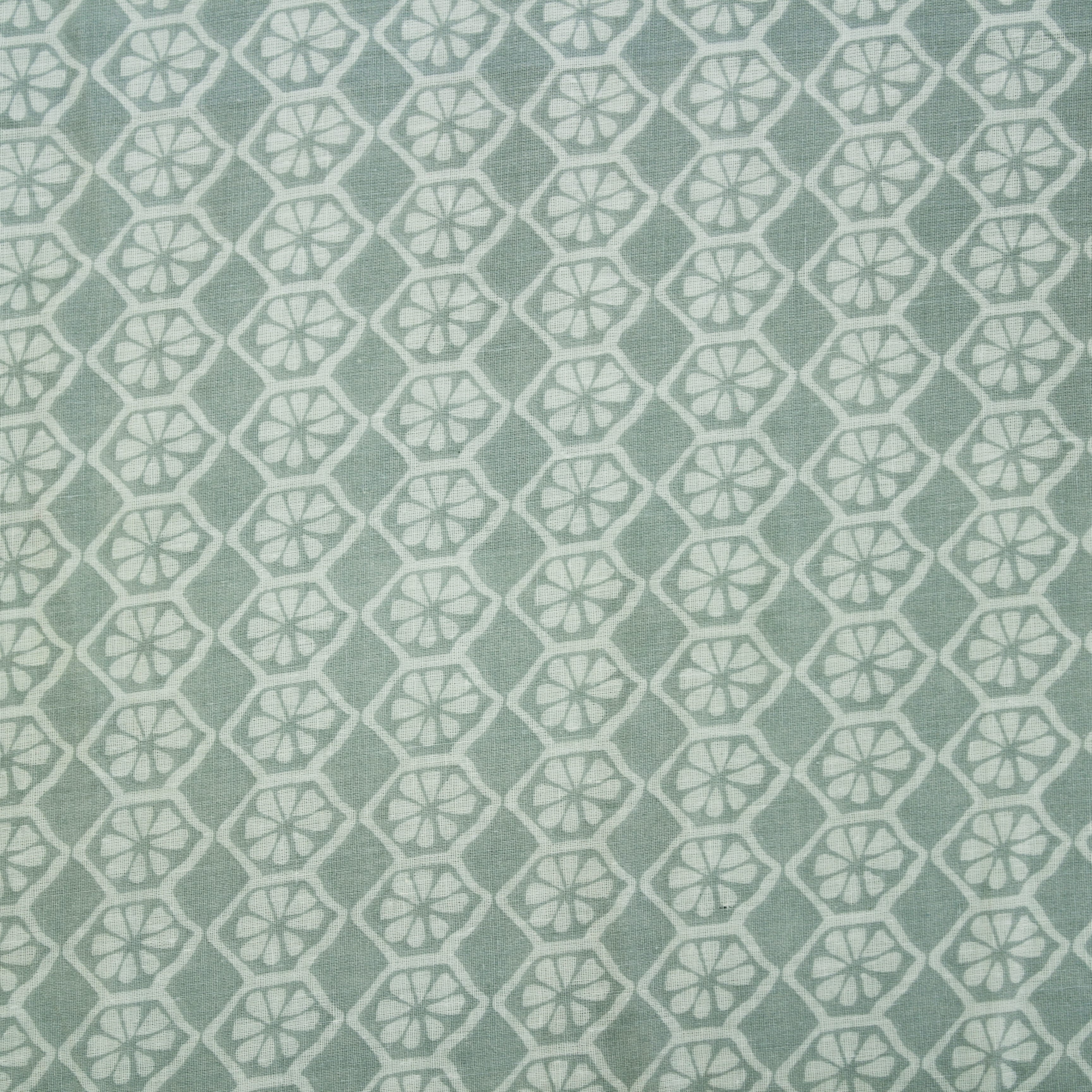 Close up View Riva Floral Cotton Dohar  Design 