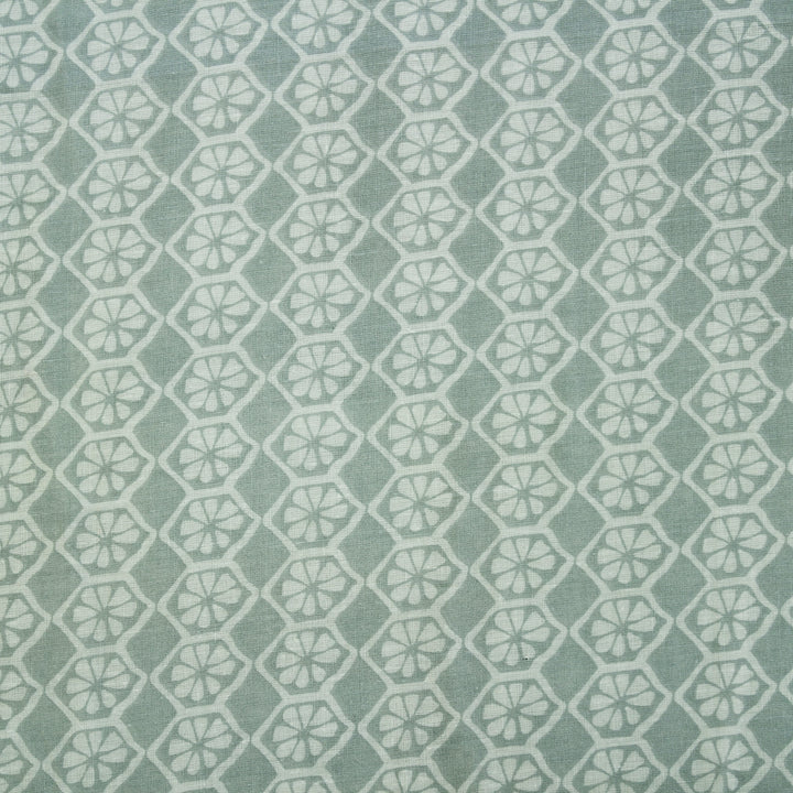 Close up View Riva Floral Cotton Dohar  Design 