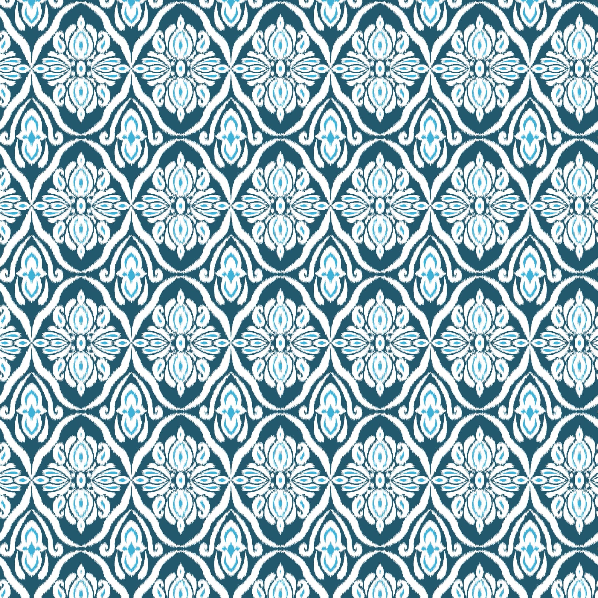 Printed Ikat Cotton  Design 