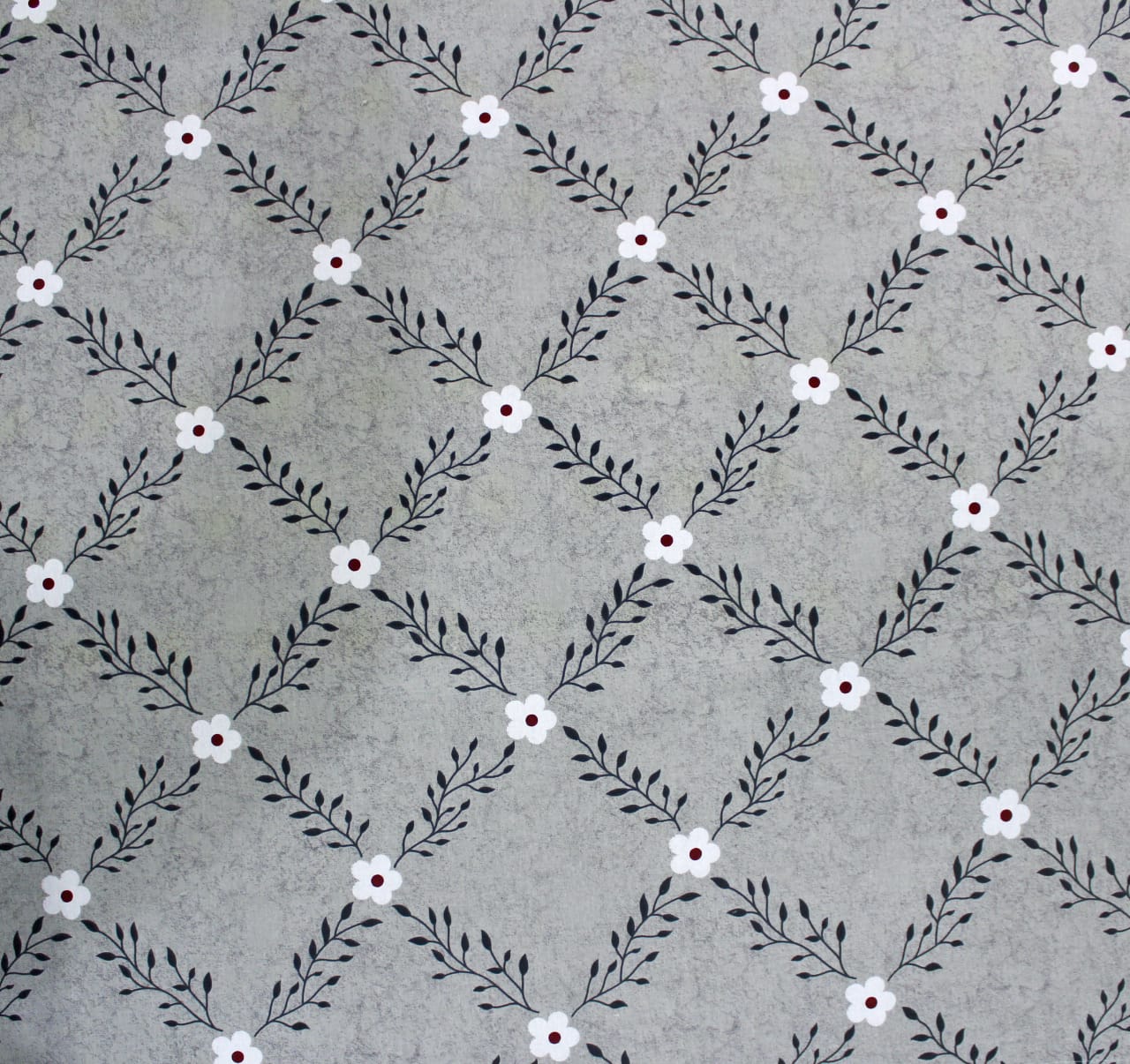 Soft Printed 144 TC Cotton Floral Fitted Bedsheet online In India
