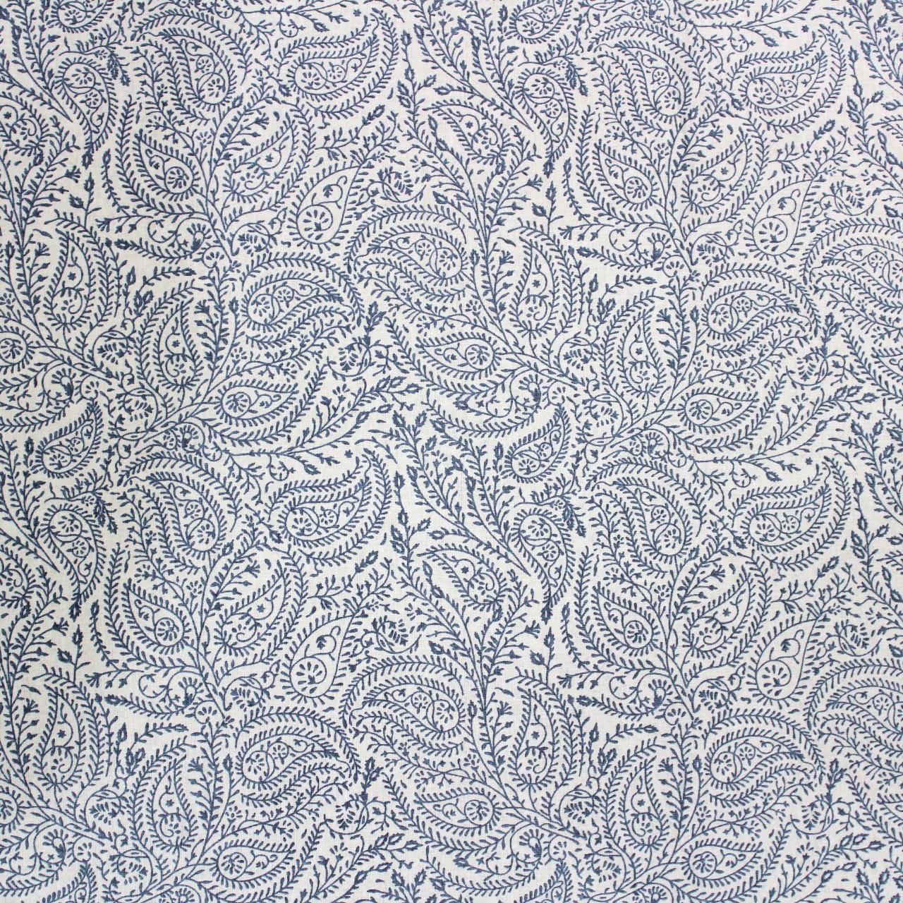 Printed Cotton 144 TC Duvet Cover - Blue